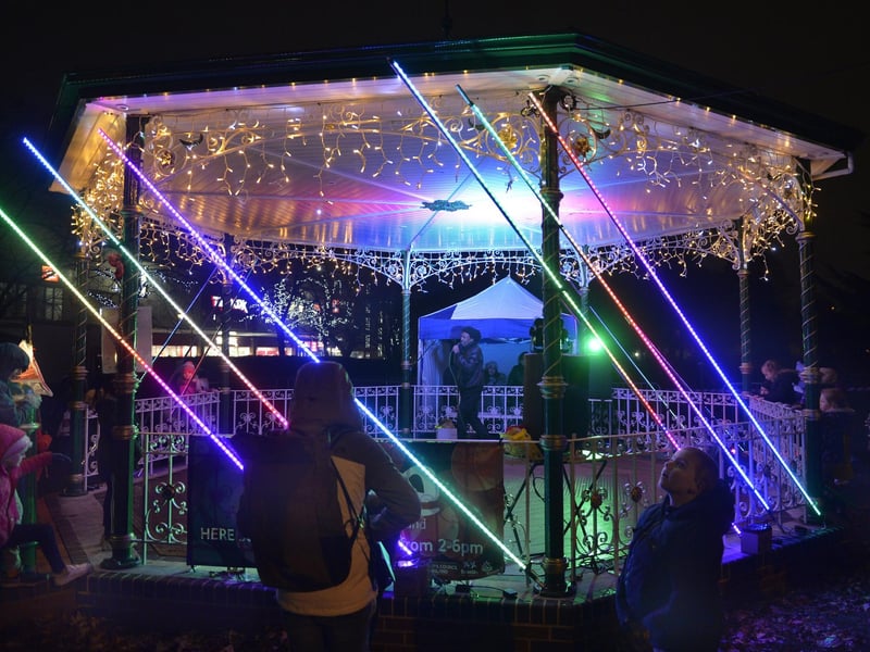 CHIME Parade and Christmas Tree Lights in Crawley, UK (Photo by Jon Rigby)