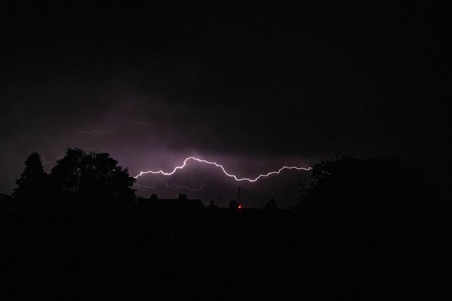 Thunder and lightning on May 18/19