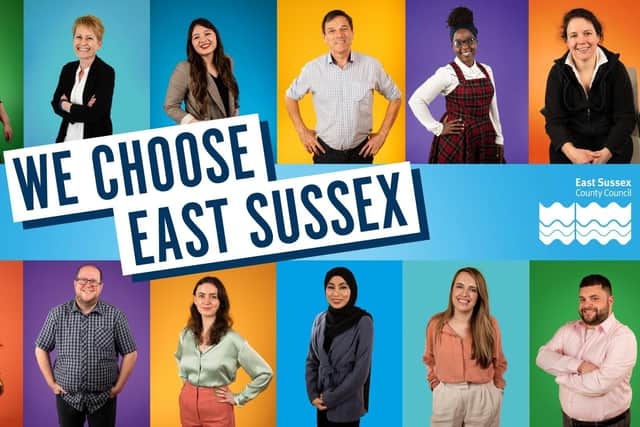 'We Choose East Sussex' recruitment campaign