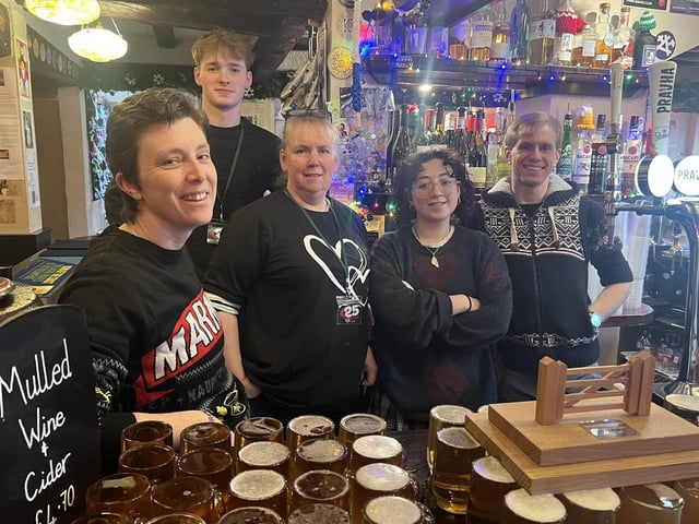 The Stand Up Inn in Lindfield on Boxing Day 2024