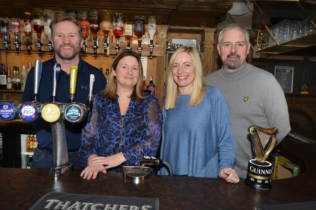 New ownership of The Bo Peep in St Leonards. L-R: Nick Nesbit, Cassie Newman, Gemma and Pete Crabtree.