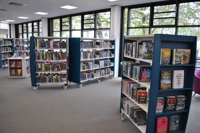 Worthing Library reopened in June 2021 after being closed for renovation for nine months