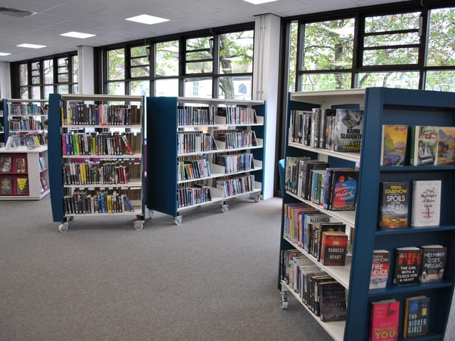 Worthing Library reopened in June 2021 after being closed for renovation for nine months