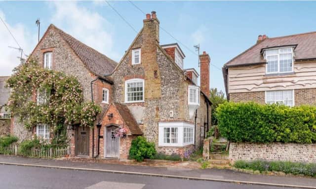 Rectory Cottage, on Blatchington Hill, Seaford, is on the market for £625,000.