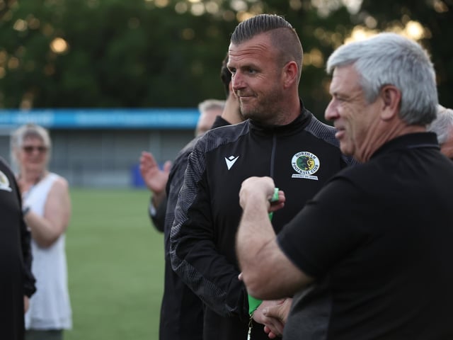 Natalie Mayhew's pictures of Horsham FC's Isthmian League title celebrations