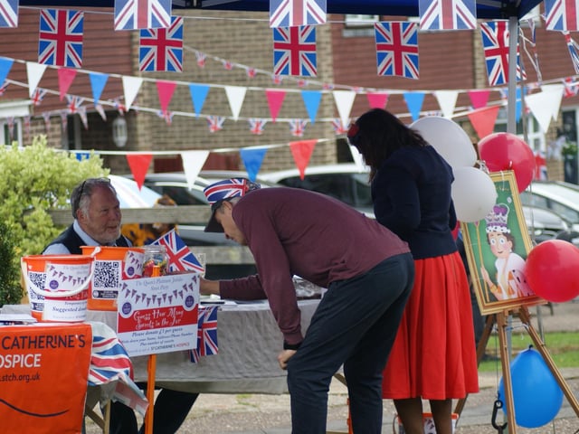 Raising money for St Catherine's hospice