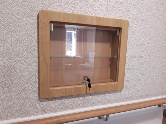Each bedroom at Tarring Manor has its own secure memory box