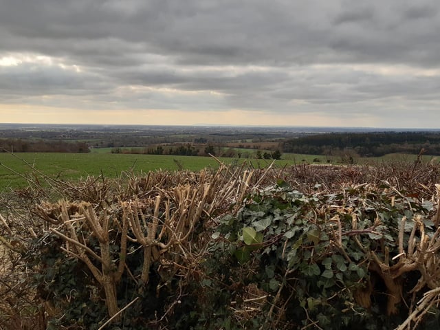 There are far-reaching views all around.