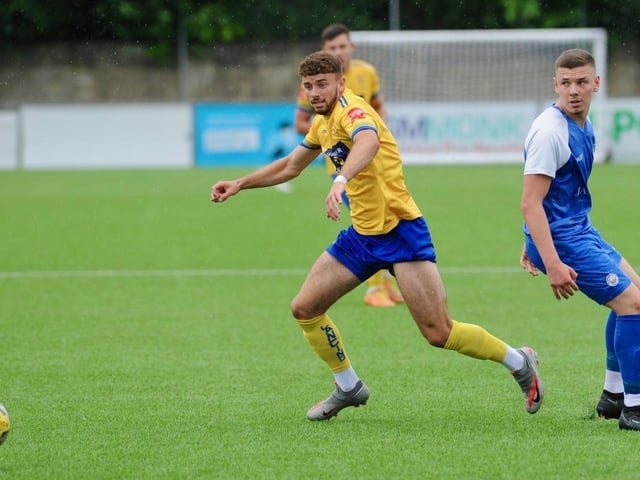 Lancing FC take on Shoreham FC in a pre-season friendly at Culver Road