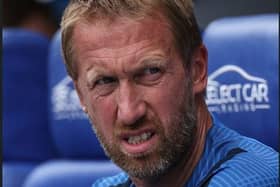 Brighton and Hove Albion head coach Graham Potter says Albion have their strongest ever squad ahead of their Premier League opener against Manchester United