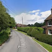 There are reports that Two Mile Ash Road is blocked both ways by a fallen tree. Photo: Google Street View