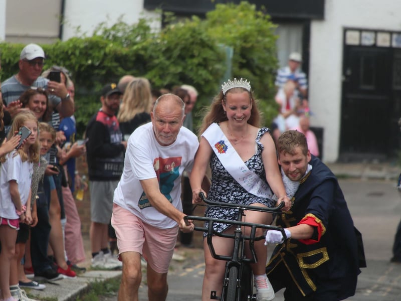 Hastings Old Town Carnival Week 2024: Bike Race. Photo by Roberts Photographic.