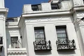 Listed building consent is sought for works on a hidden gutter at a Grade II listed building in Park Crescent, Worthing. Picture: Planning documents