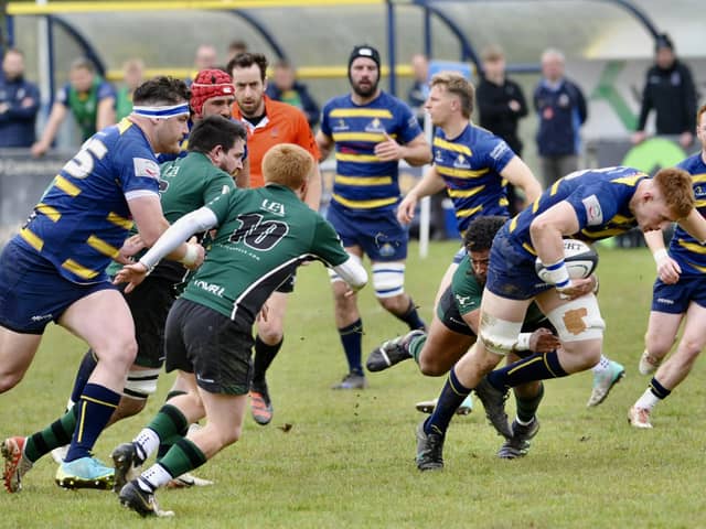 Worthing Raiders on the attack in their big win over North Walsham | Picture: Stephen Goodger