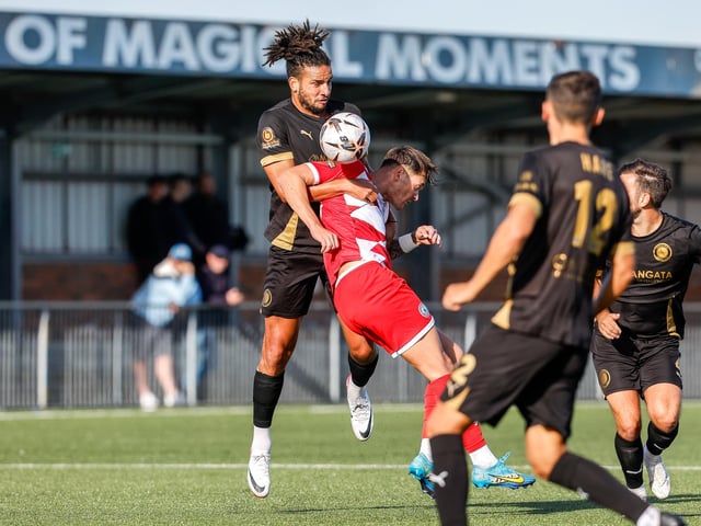 Eastbourne Borough v Boreham Wood in the FA Cup