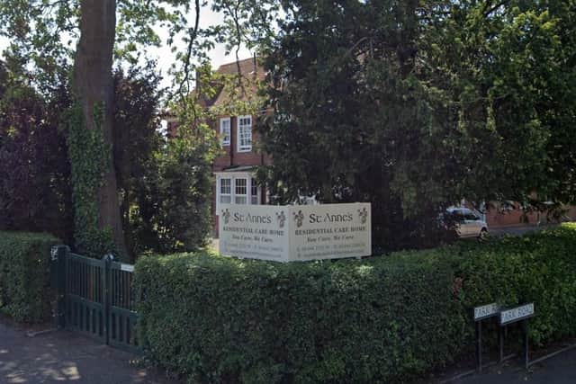 St Anne's Residential Care Home in Mill Road, Burgess Hill. Photo: Google Street View
