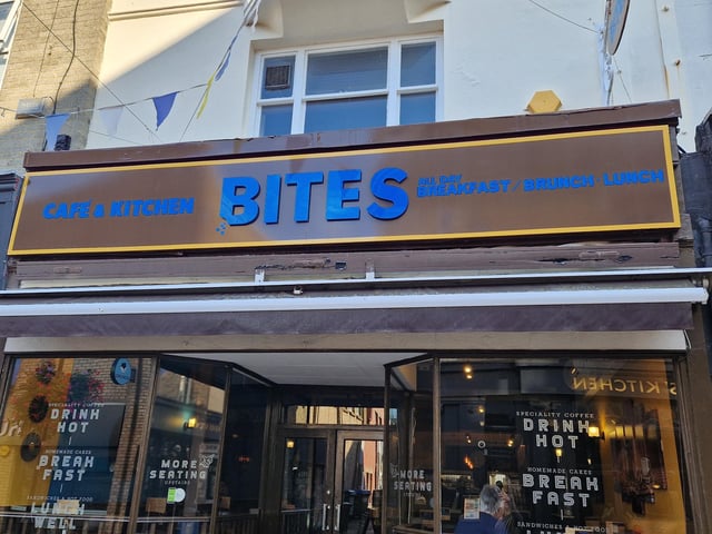 Rebekah Higginson suggested Bites in Warwick Street with Karen Evans adding: "Very nice food and so friendly."