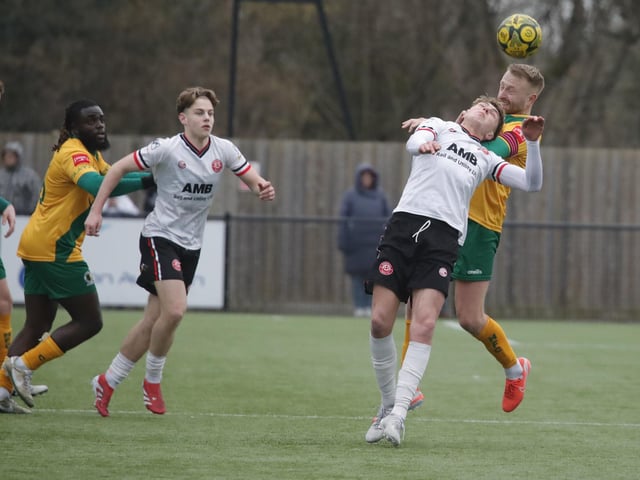 Promotion-chasing Horsham FC were held to a 1-1 draw at home by visiting Chatham Town