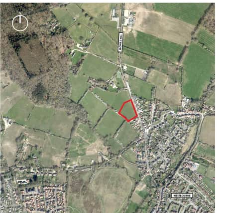 Plans for a new housing development in Westbourne have been submitted.