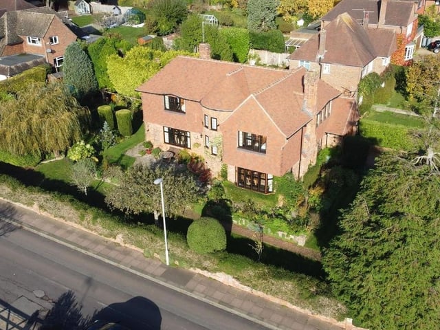 This four-bed detached home is full of period features and is on the market for £1,200,000