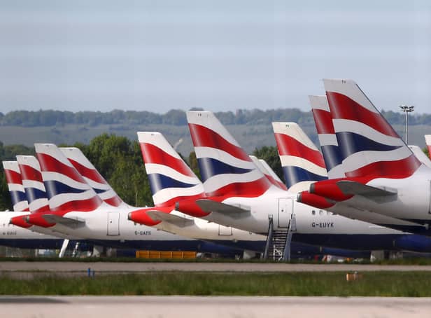 British Airways will cut a further 10,300 short-haul flights from its schedule between August and the end of October. Picture by Bryn Lennon/Getty Images