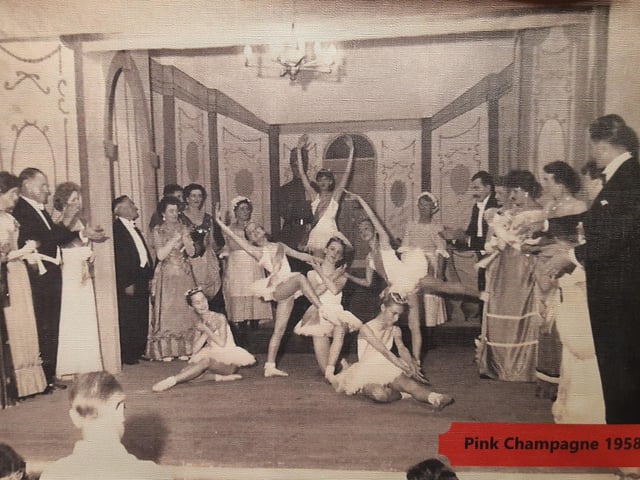 Pink Champagne in 1958