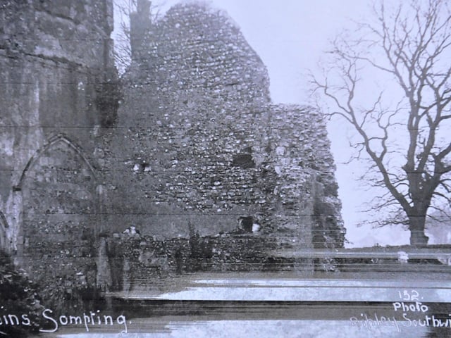 The ruins of the early North Chapel
