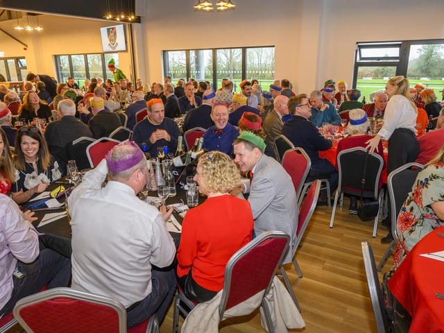 From Haywards Heath Rugby Football Club's opening of their new clubhouse on 21 December 2024. : Haywards Heath RFC clubhouse opening