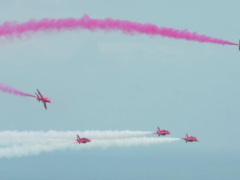 Red Arrows Eastbourne Airshow 2024