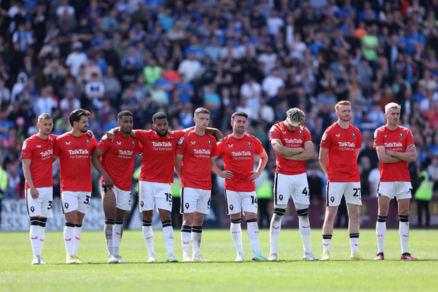 Gabriel Sutton said: "“Having been among League Two’s big-spenders in recent years, Salford must now embrace a more developmental model, but they still have plenty of facets in their favour…”. (Photo by Alex Livesey/Getty Images)
