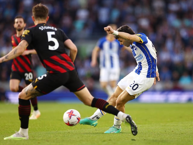 Brighton have another gem on their hands. The teenager was a real thorn in City's side in the first half with great link-up play. His equaliser was nothing short of exceptional. A special moment to rival his winner at Chelsea and goal of the season contender. Taken off after 50 minutes to a standing ovation