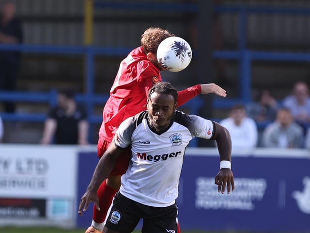 Action from Worthing's win at Dover in National League South