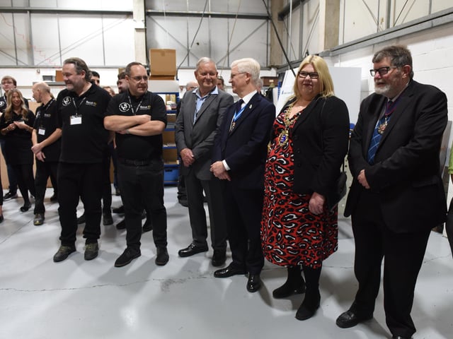 The Princess Royal visits Focus SB in St Leonards on November 22 2023.