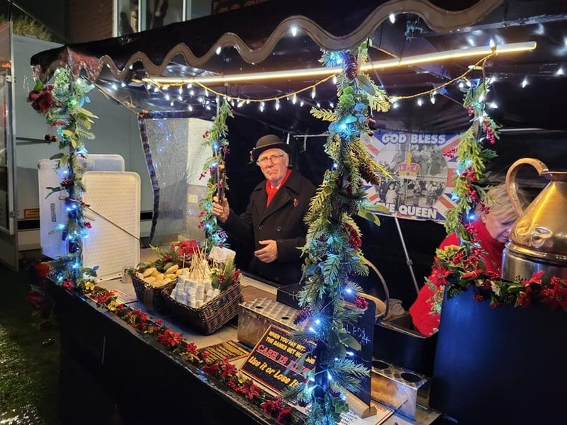 There were side shows, fairground rides and food stalls
