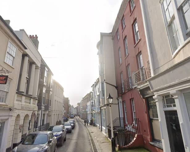 A study by Calmer said Hastings ranked second the among UK places most likely to experience depression this summer. Photo: Google Street View