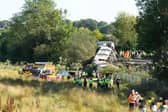 The train derailed near Lewes