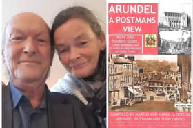 Martin and Karen Alderton, who run Arundel Town Tours, and their first book