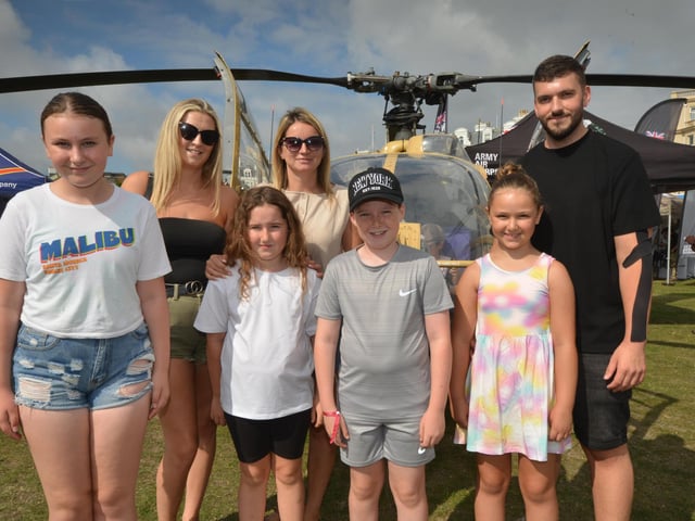 Airbourne 2025: Static displays on Western Lawns on August 14.