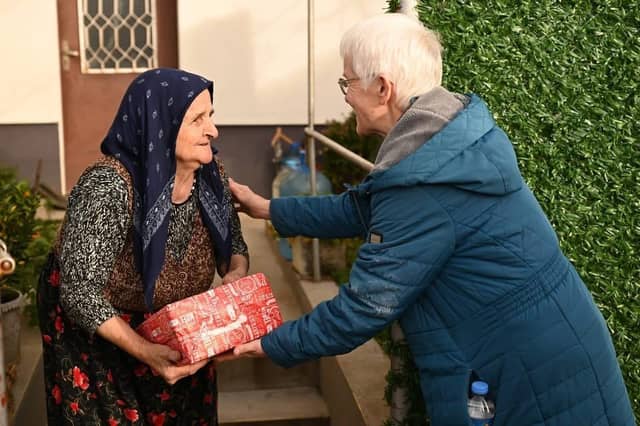 A team from West Sussex based charity Link to Hope has personally delivered Christmas presents to families and elderly people living in extreme isolation in Bulgaria