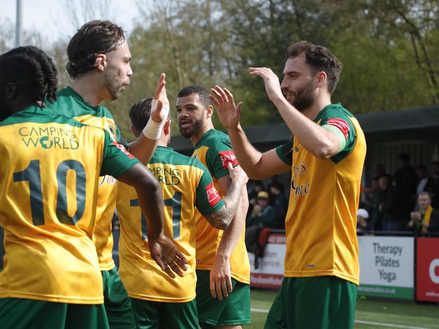Images from Horsham FC's win at home to Cray Wanderers