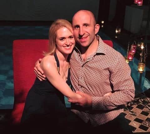 Pete Cohen, 53, with Hannah Bradley-Cohen, 38, from Haywards Heath