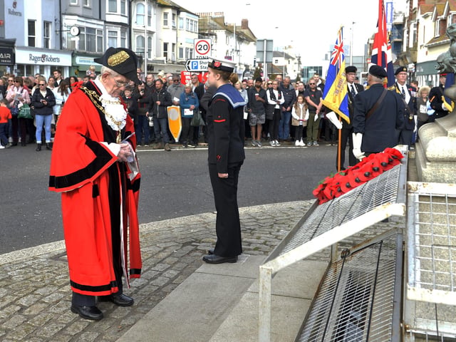 Eastbourne Remembrance Sunday 2022 (Pic by Jon Rigby)