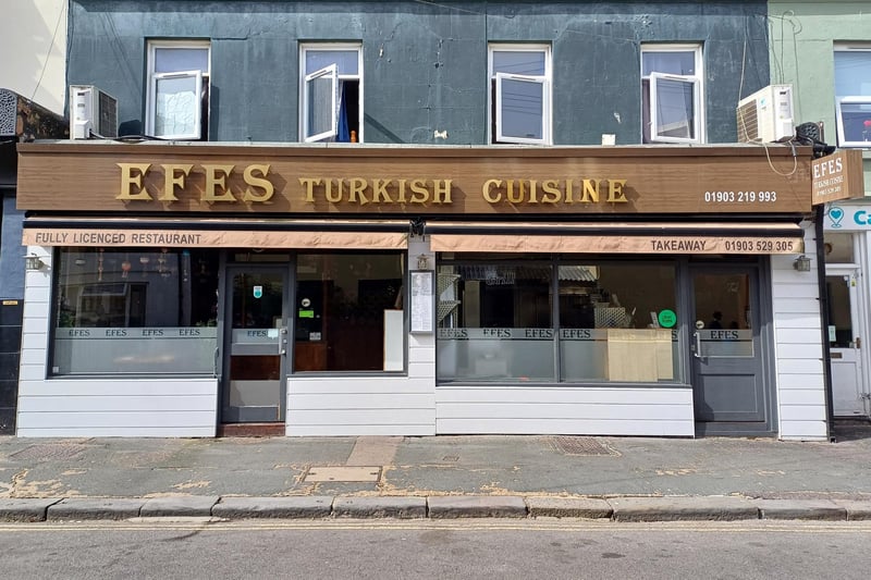 It has now been revealed that Turkish restaurant Efes – which already has a restaurant in Clifton Road (pictured) – will be opening a second site in Worthing. Photo: Sussex World