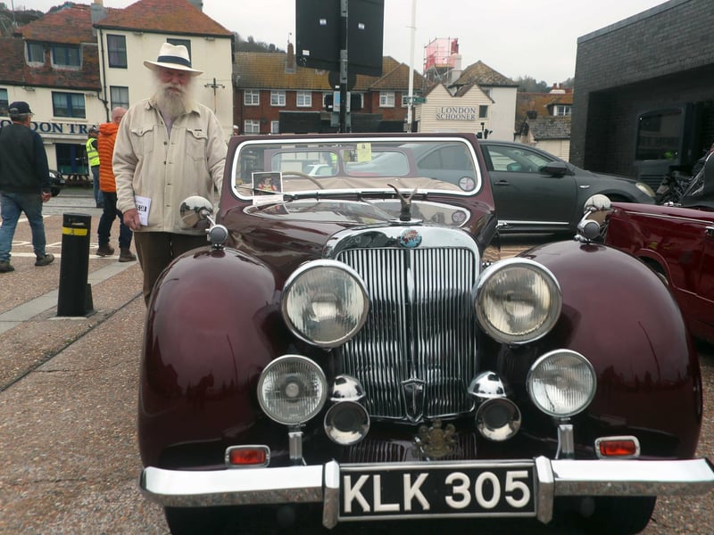 Hastings Week 2025. Classic Car Show 11/10/. Pic by Roberts Photographic.