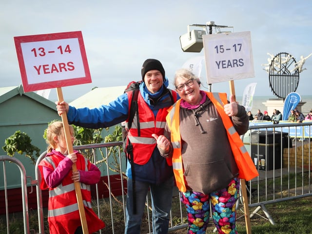 Scenes from the 2024 Brighton Half Marathon
