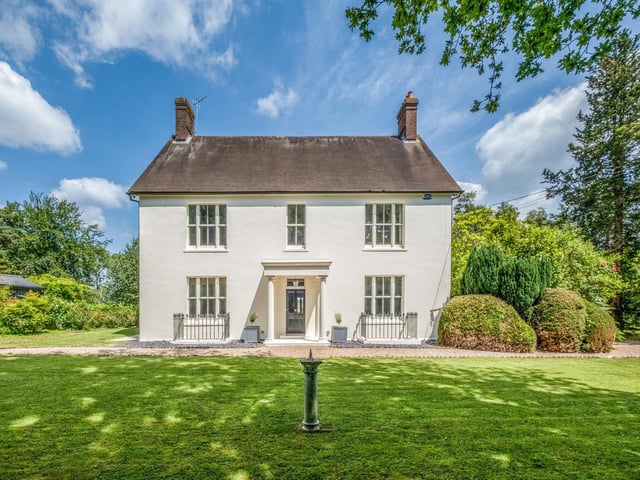 The former East Sussex home of actor Desmond Llewelyn, who played Q in the James Bond films, is up for sale via Knight Frank estate agents. Picture: Knight Frank