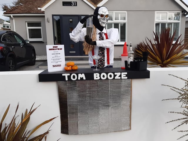 Some of the super scarecrows created for the Ferring Scarecrow Festival 2022, raising money for 1st Ferring Scouting Group. Some have pumpkins displaying a letter, five in North Ferring and nine in South Ferring. Unscramble them to enter the prize draw. Trail maps available at Brown's Natural Pet store.