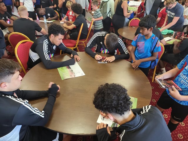 Crawley Town signing session