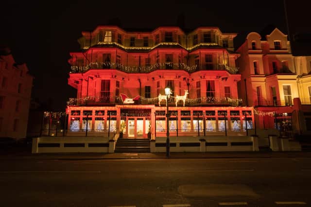 An Eastbourne seafront hotel has been announced as the latest recipient of tourism funding as it launches a campaign showcasing it as the south-east’s leading Christmas hotel. Picture: James Ratchford