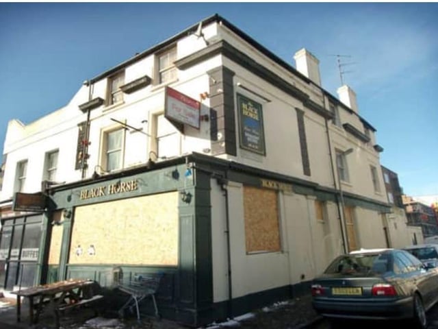 The Black Horse in Seaside on the corner of Leslie Street was converted into flats